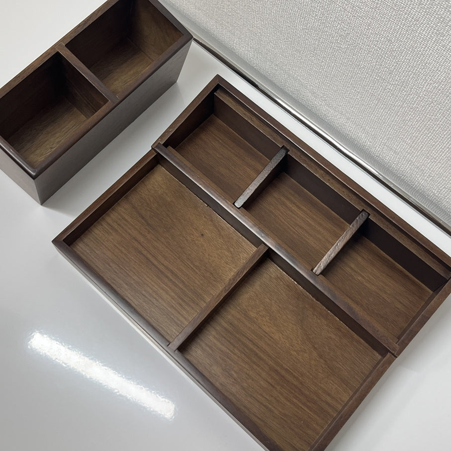 木製マルチ収納スタンド STA-0004